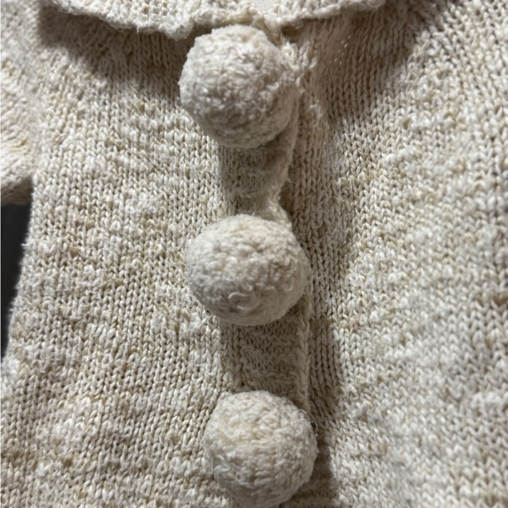 Oshkosh Genuine Kids Cream Knit Sweater - Picture 3 of 5